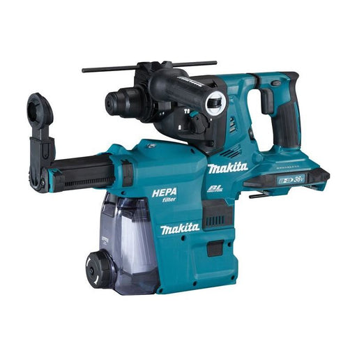 Makita DHR281ZWJ LXT Rotary Hammer + Extractor 36V (2 x 18V) Bare Unit Makita - Dynamic Drive