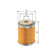 Bosch Fuel Filter Element fits Man M90 1987-1997