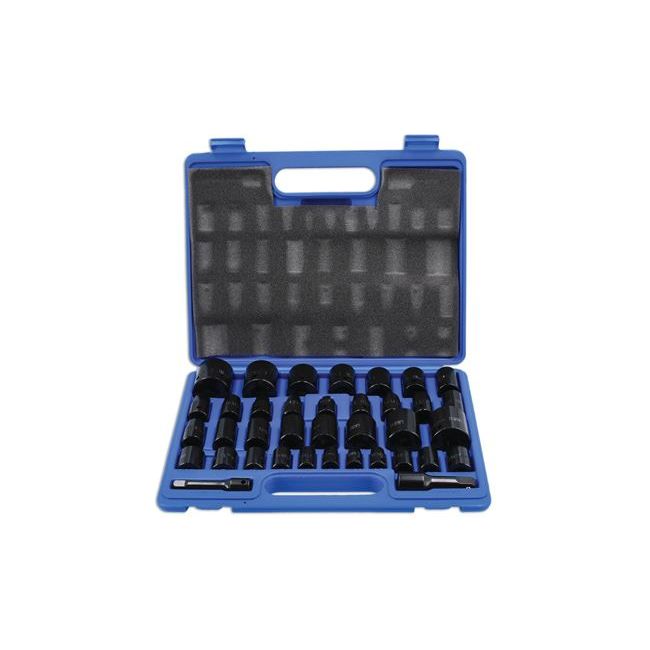 Laser Impact Socket Set 3/8"D, 1/2"D 37pc 3288 Laser - Dynamic Drive