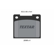 Textar Front Brake Pad Set 2008802