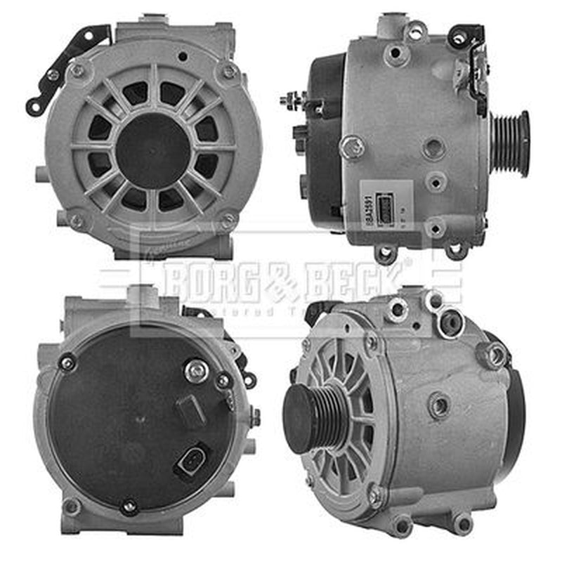 Borg & Beck Car Alternator 12V fits Mercedes-Benz E-Class 1999-2002