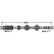 Borg & Beck Brake Hydraulic Hose Line Front Right BBH7392