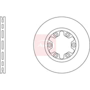 Apec 2 x Vented Front Brake Discs DSK2320-x2