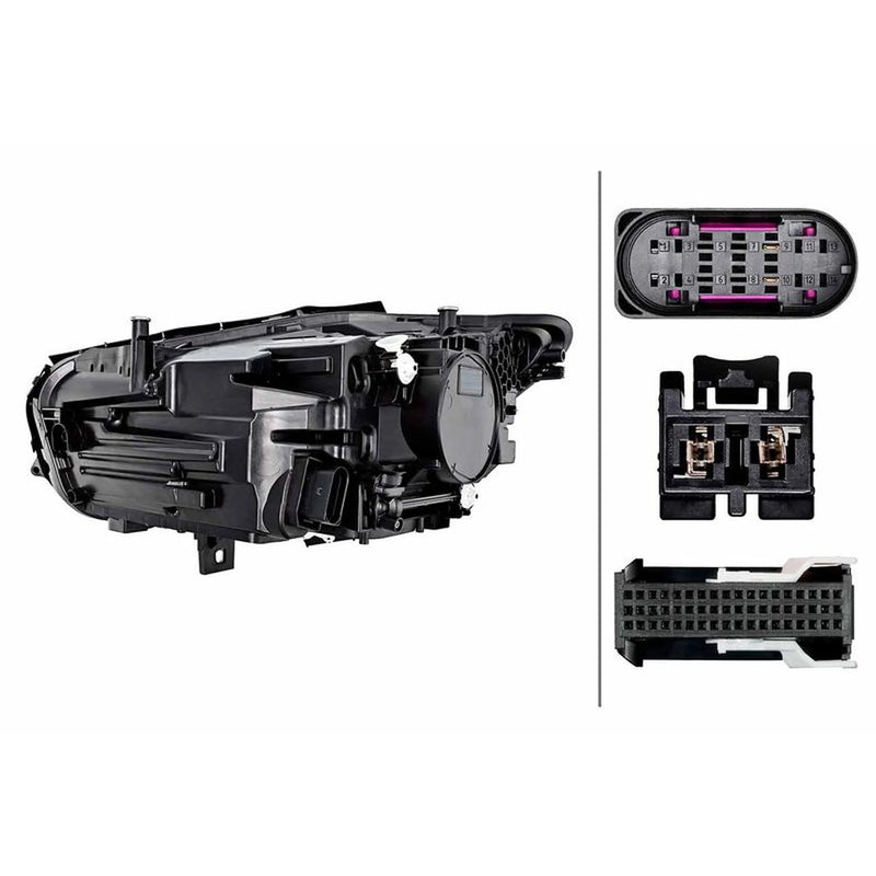 Hella Headlight Headlamp LED Right fits Mercedes-Benz B-Class Sports Tourer