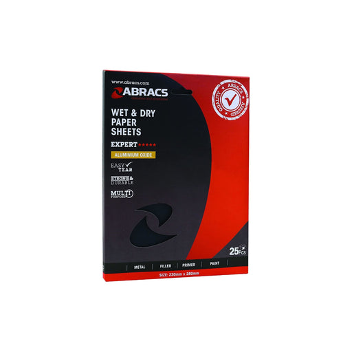 Connect Abracs Wet & Dry Abrasive Sheets P220 25pc 32168 Tool Connection - Dynamic Drive