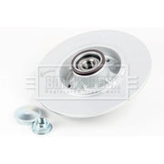 Borg & Beck 2 x Solid Rear Brake Discs BBD6150S-x2