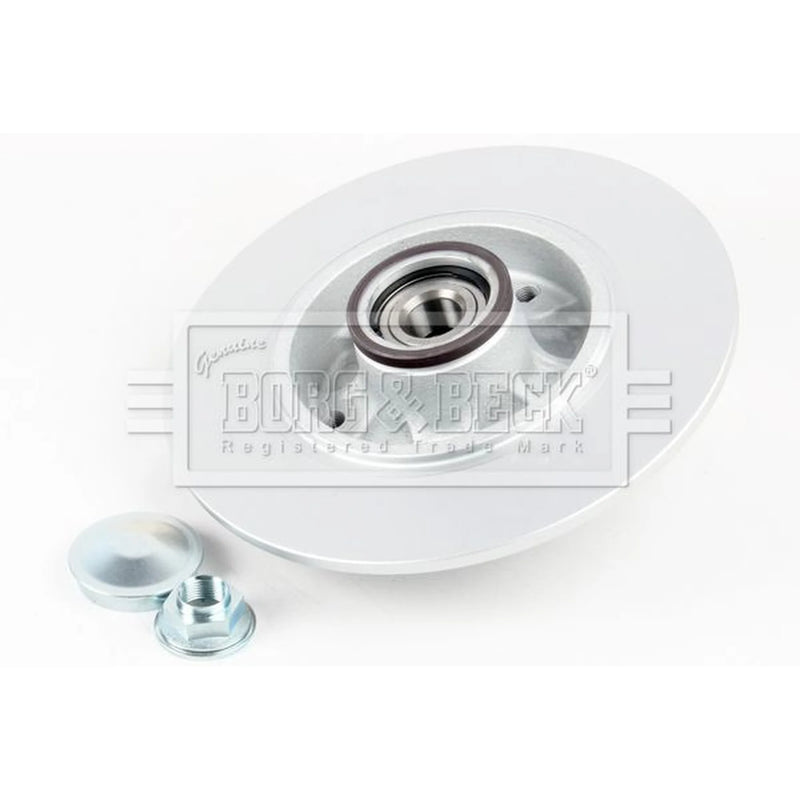 Borg & Beck 2 x Solid Rear Brake Discs BBD6150S-x2