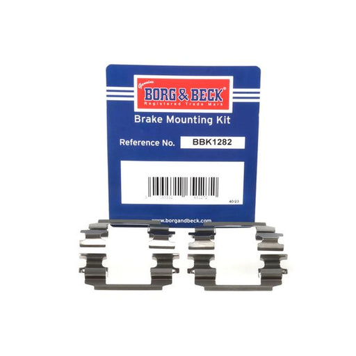 Borg & Beck Brake Pad Accessory Fitting Kit Front BBK1282