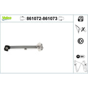 Valeo Electric Window Regulator Lifter Left Front 861072