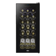 Baridi 18 Bottle Wine Fridge & Cooler - Black DH6 Baridi - Dynamic Drive