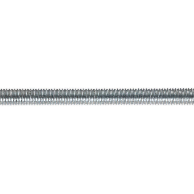 Sealey Studding M8 x 1m Zinc Pack of 5 STUD8 Sealey - Dynamic Drive