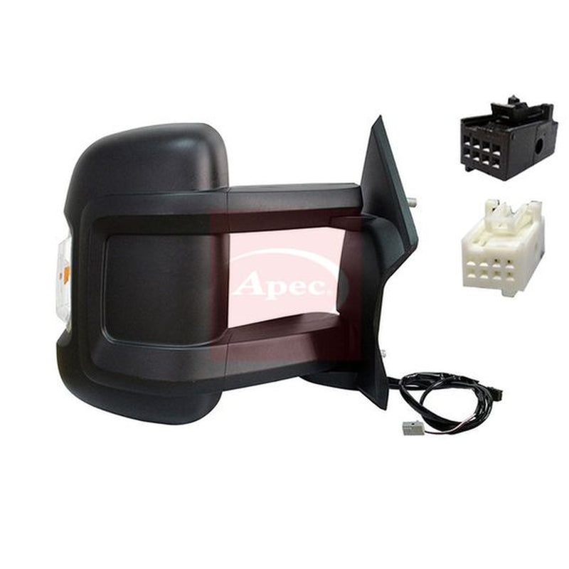Apec Door / Wing Mirror Right fits Citroën Relay III 2006-2023 2.0 2.2 3.0
