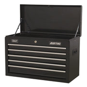 Sealey Topchest 5 Drawer with Ball-Bearing Slides Black AP225B Sealey - Dynamic Drive