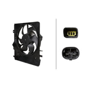 Hella Engine Cooling Fan 8EW 366 421-201