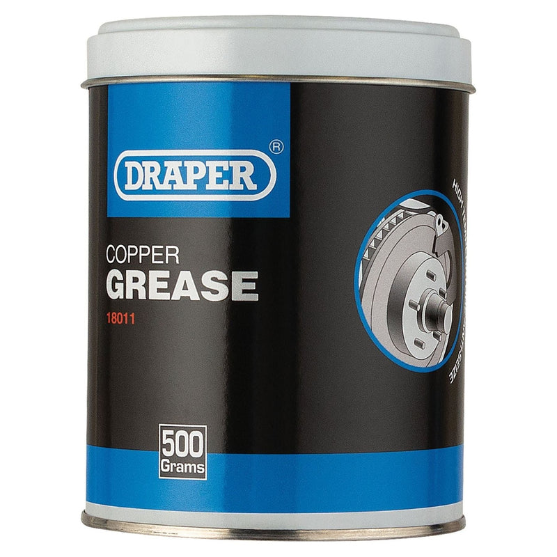 Draper Copper Grease, 500g 18011 Draper - Dynamic Drive
