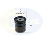 Comline Engine Oil Filter EOF305