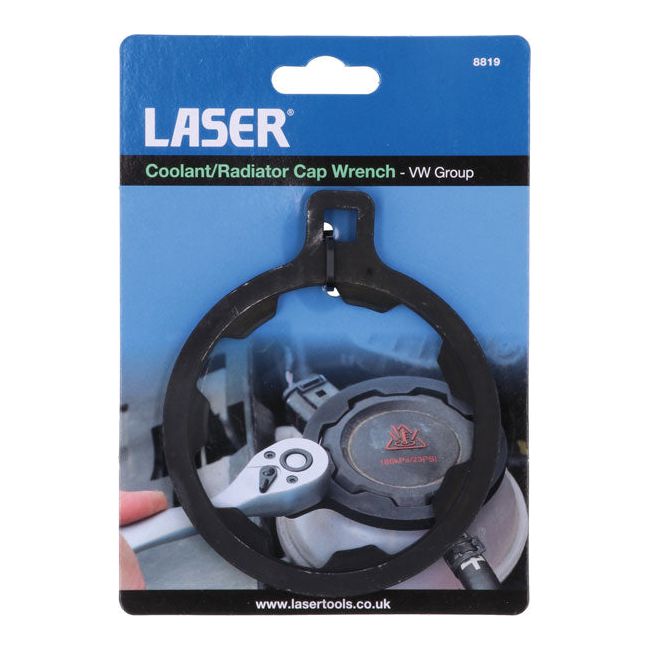 Laser Coolant/Radiator Cap Wrench - for VW Group Laser - Dynamic Drive