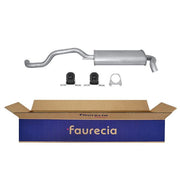 Hella End Silencer Rear fits VW Polo 1999-2001 1.0 1.4