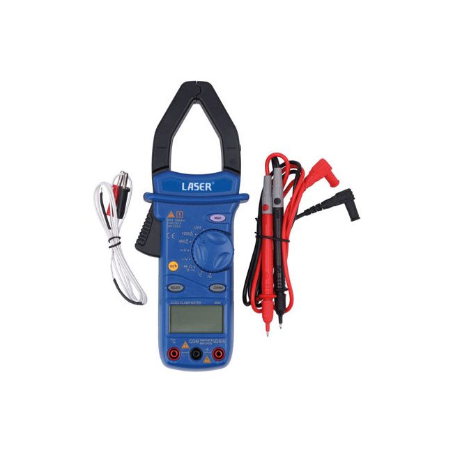 Laser Digital Clamp Meter CAT III - 600V Laser - Dynamic Drive