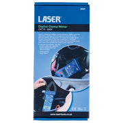 Laser Digital Clamp Meter CAT III - 600V Laser - Dynamic Drive