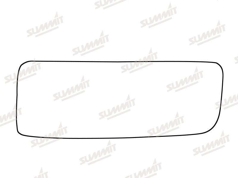 Summit Non-Heated Base Plate With Lower Blind-Spot Mirror Glass fits VW Crafter 06 on RHS Summit - Bars 4 Cars