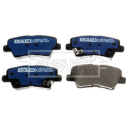 Borg & Beck Front & Rear Brake Discs & Pads fits Kia Niro I 2018-2022