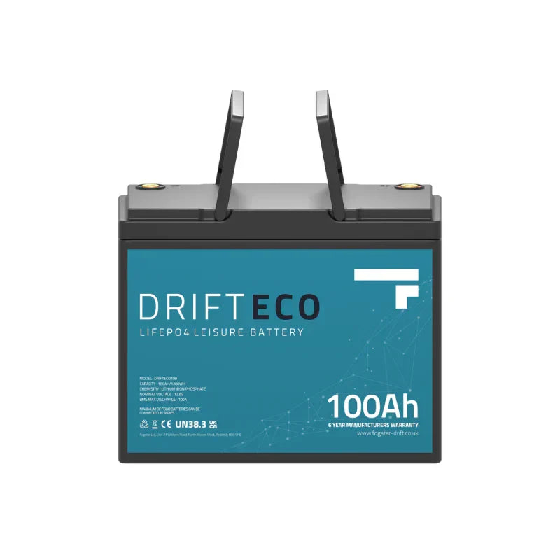 Fogstar Drift ECO 12V Leisure Battery Dyna-mo Solar - Dynamic Drive
