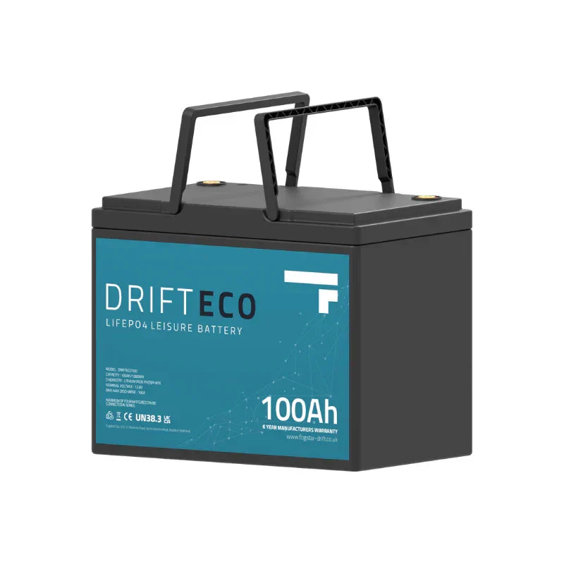 Fogstar Drift ECO 12V Leisure Battery Dyna-mo Solar - Dynamic Drive