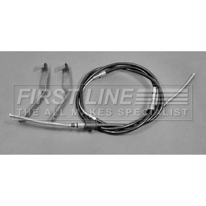 First Line Handbrake Cable Left Rear fits Ford Transit 1991-2000 2.0 2.5