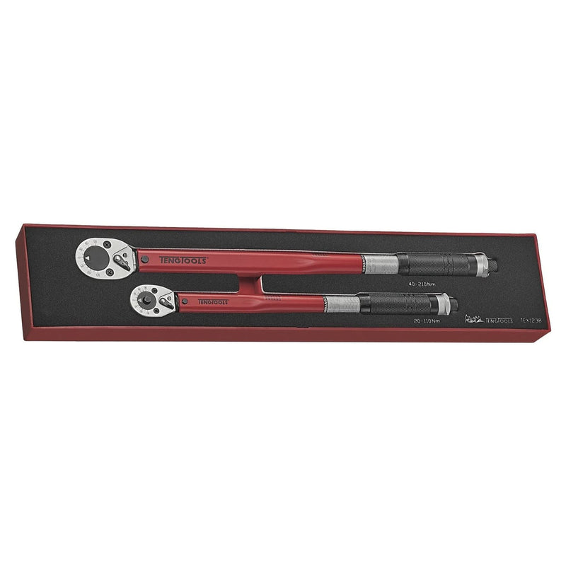Teng Tools 3/8" & 1/2" Torque Wrench Set FOAMX4 2 Pieces Teng Tools - Dynamic Drive