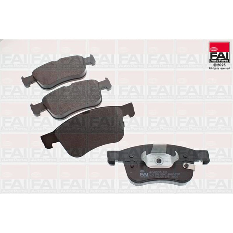 FAI Front Brake Pad Set fits Ford Focus IV 2018-2025 1.0 1.5 2.0