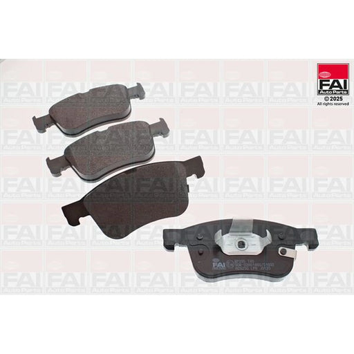 FAI Front Brake Pad Set fits Ford Focus IV 2018-2025 1.0 1.5 2.0