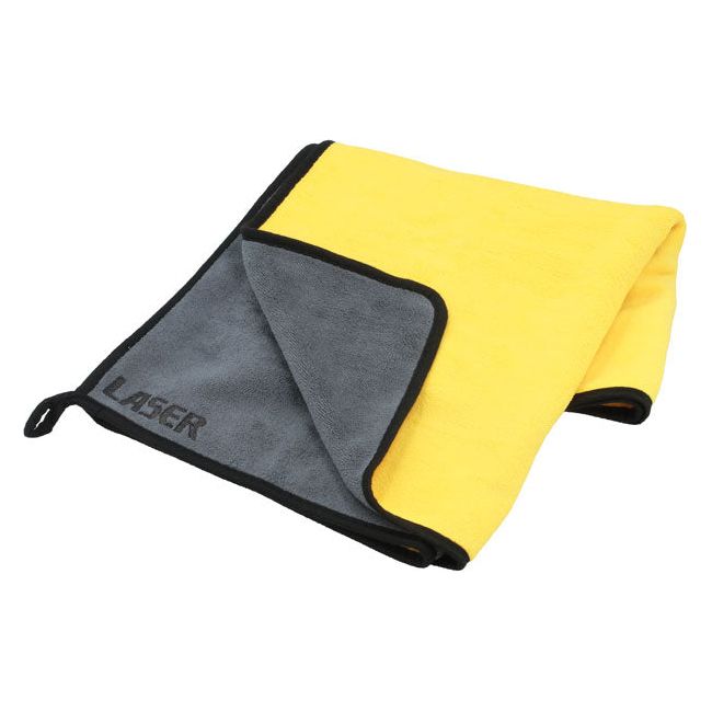Laser Microfibre Coral Fleece Drying Towel - XL Laser - Dynamic Drive