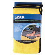 Laser Microfibre Coral Fleece Drying Towel - XL Laser - Dynamic Drive