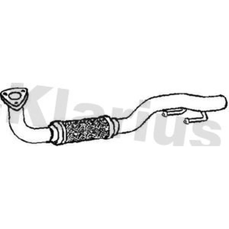 Klarius Exhaust Pipe OD fits Seat Ibiza 2006-2015 1.4