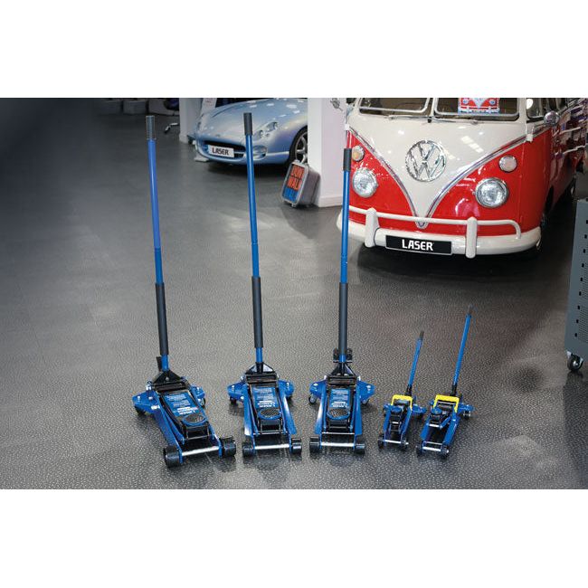 Laser Low Entry Trolley Jack - 2 Tonne Laser - Dynamic Drive