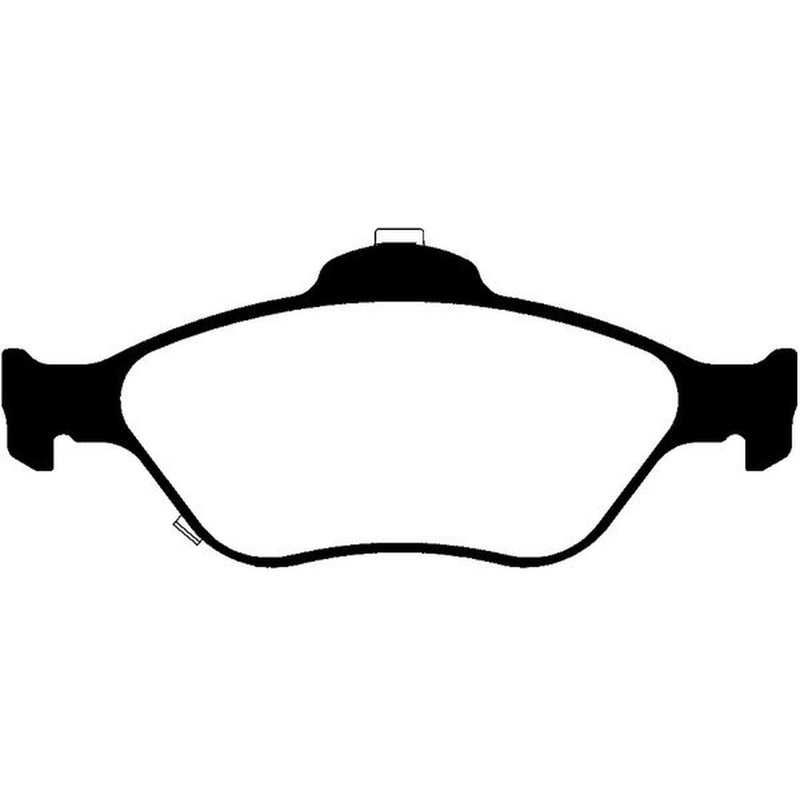Abtex Front Brake Pad Set fits Toyota Yaris Hatchback 2012-2020 1.0 1.3 1.4 1.5