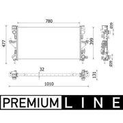 Mahle Engine Radiator CR 932 000P