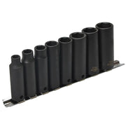 Teng 3/8in Drive 9386 Deep Impact Socket Set, 8 Piece - 9386