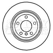 Key Parts Rear Brake Vented Discs & Pads fits BMW X5 2013-2018
