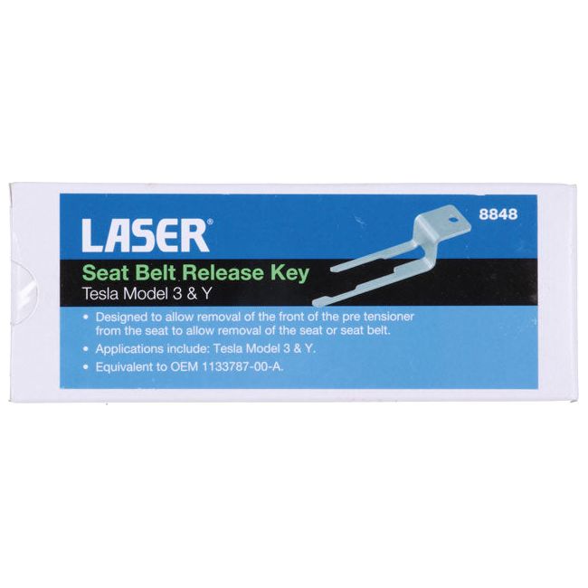 Laser Seat Belt Release Key - Tesla Model 3 & Y Laser - Dynamic Drive