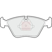 Apec Front Brake Pad Set PAD596