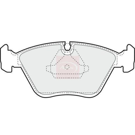 Apec Front Brake Pad Set PAD596
