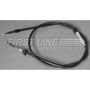 First Line Handbrake Cable Left Rear fits VW Passat B5 1996-2000