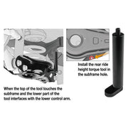 Laser Rear Ride Height Torque Tool - Tesla Model 3 & Y Laser - Dynamic Drive