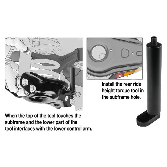 Laser Rear Ride Height Torque Tool - Tesla Model 3 & Y Laser - Dynamic Drive