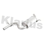 Klarius Box With Centre Pipe Centre fits Audi A3 2003-2013 1.4 1.6