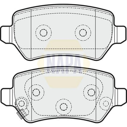 NAPA Rear Brake Pad Set NBP1618