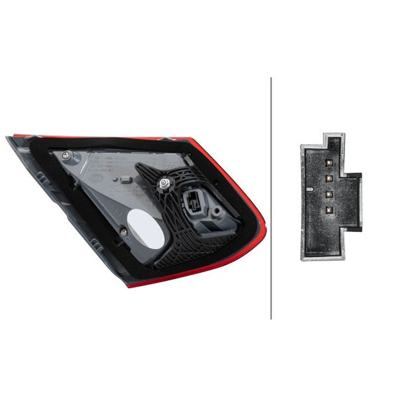 Hella Tail Light / Lamp LED Right fits Mercedes-Benz C-Class 2015-2023