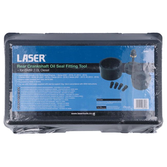 Laser Rear Crankshaft Oil Seal Fitting Tool - for BMW 2.0L Diesel Laser - Dynamic Drive